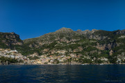 Positano et les monts Lattari