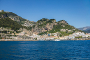 Amalfi depuis la mer
